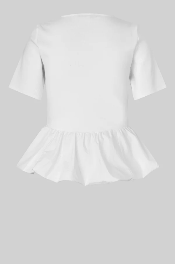 Second Female Nulana balloon tee White