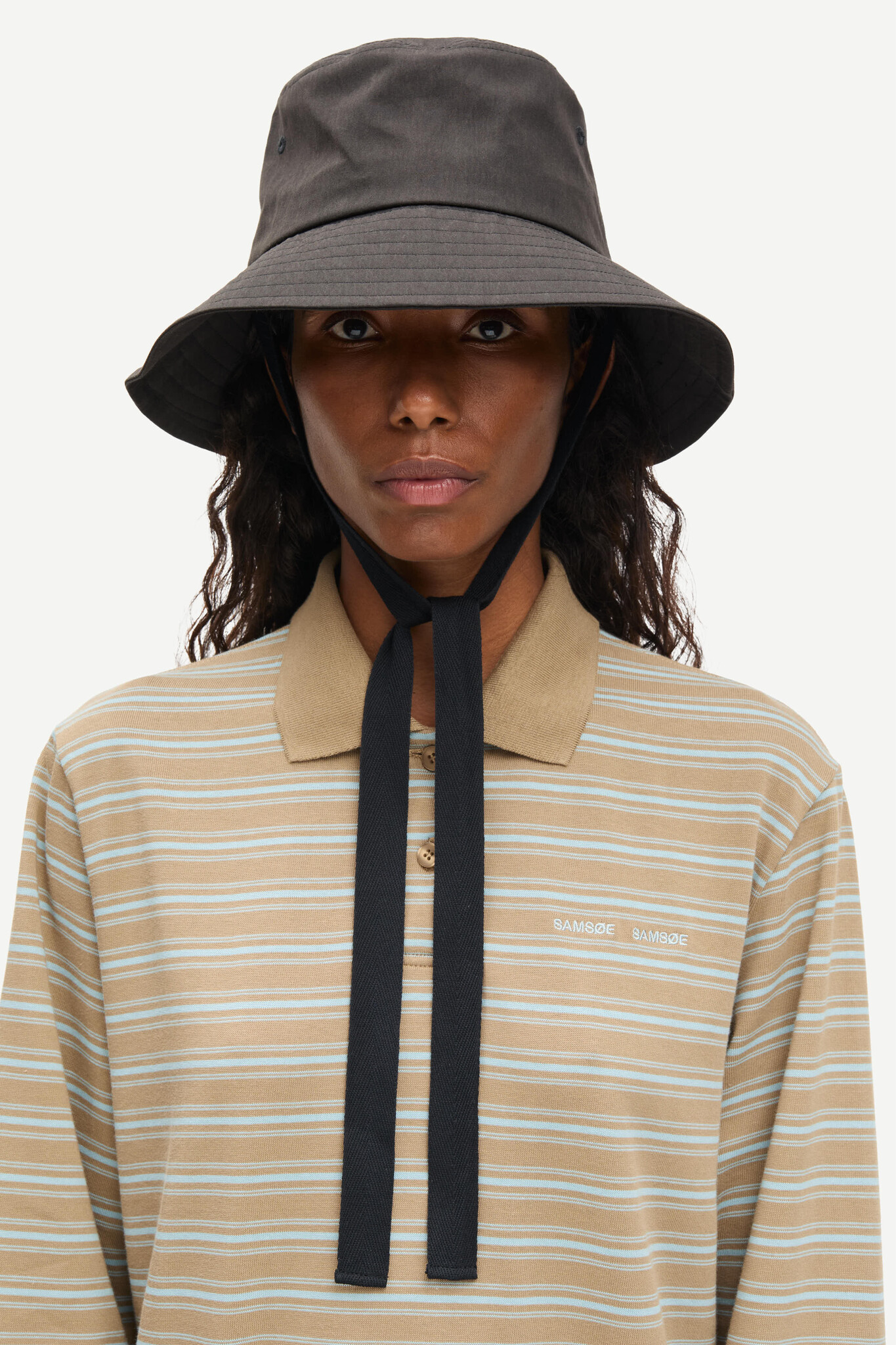 Samsoe Samsoe Sablenda bucket hat Black