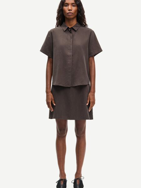 Samsoe Samsoe Mina ss shirt  Mulch