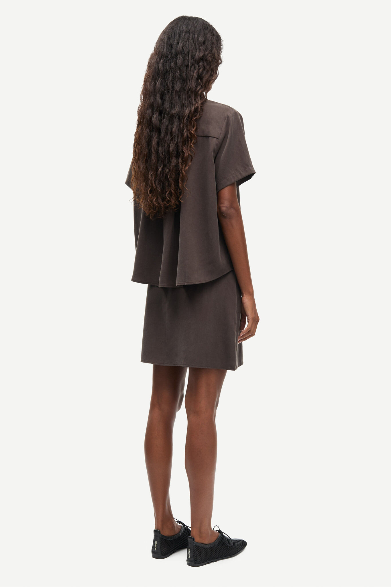 Samsoe Samsoe Mina ss shirt  Mulch