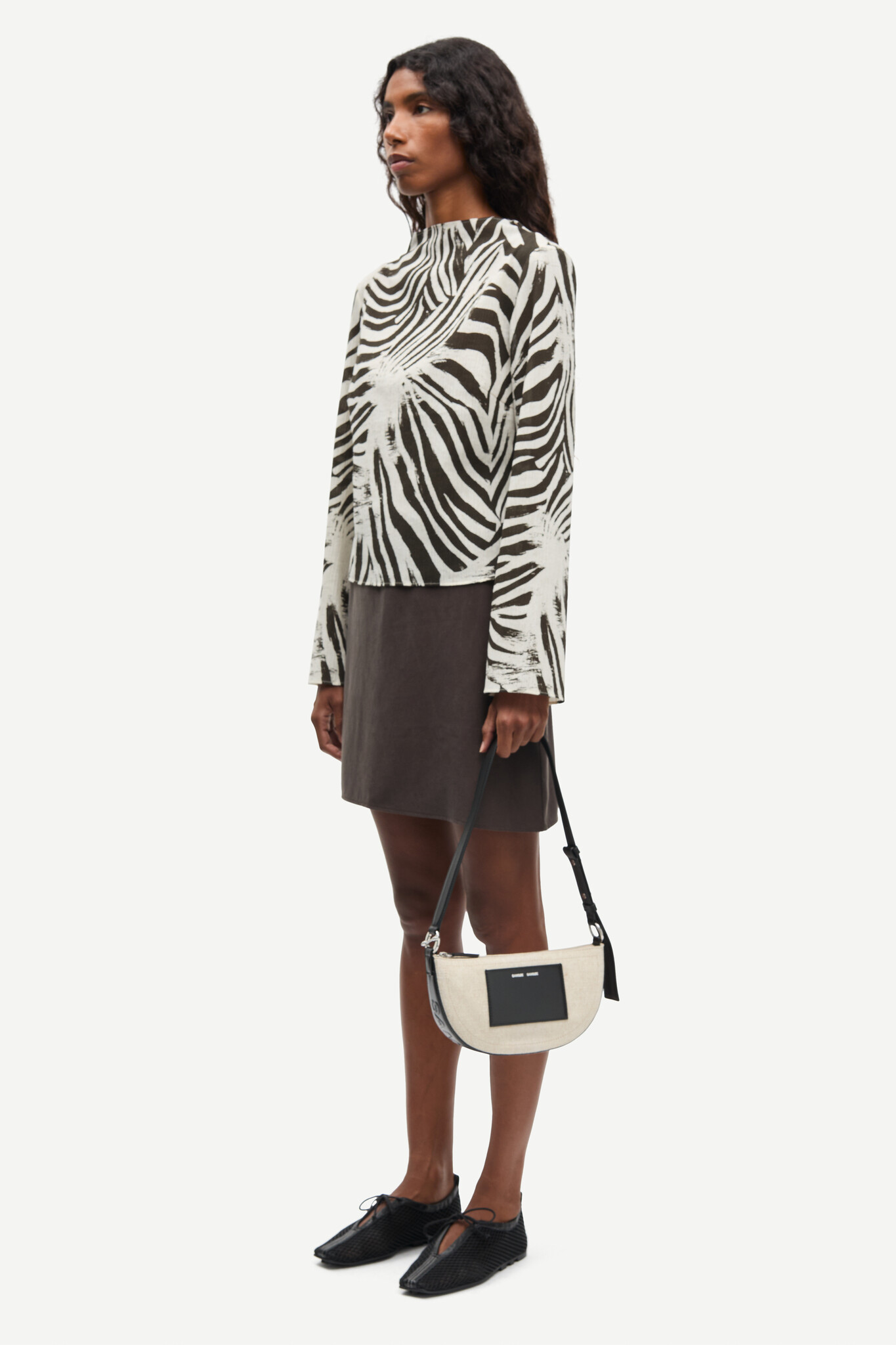 Samsoe Samsoe Saagnet short skirt Mulch