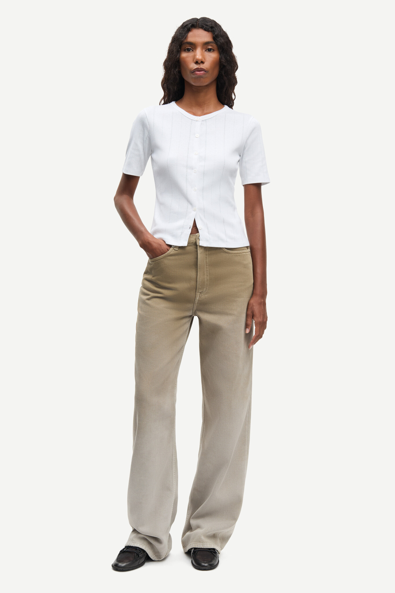 Samsoe Samsoe Sajuni ss cardigan White