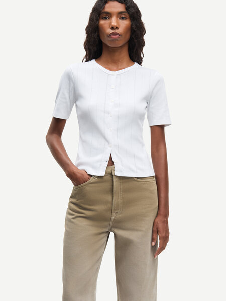 Samsoe Samsoe Sajuni ss cardigan White