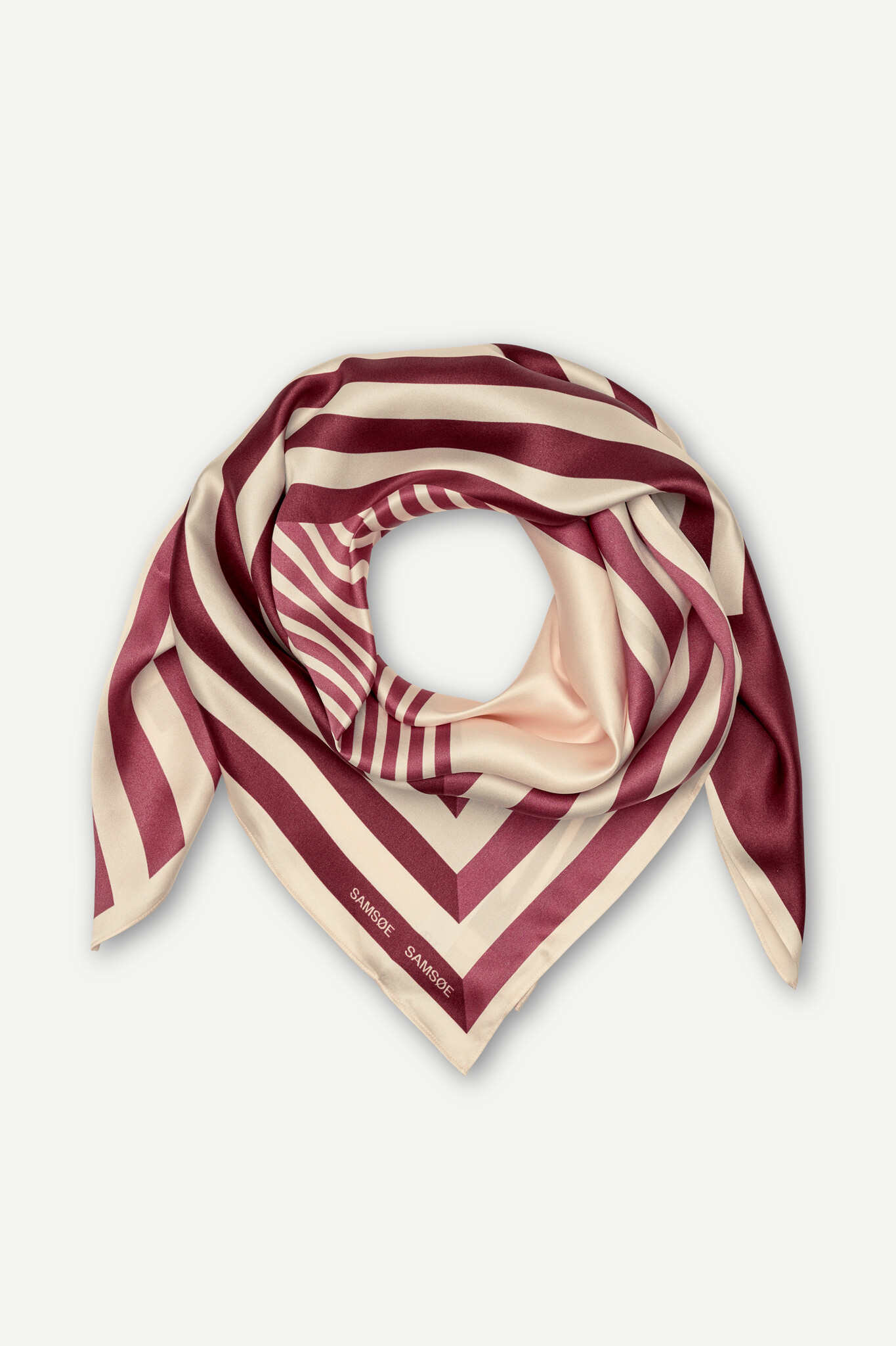 Samsoe Samsoe Saelli scarf Zinfandel