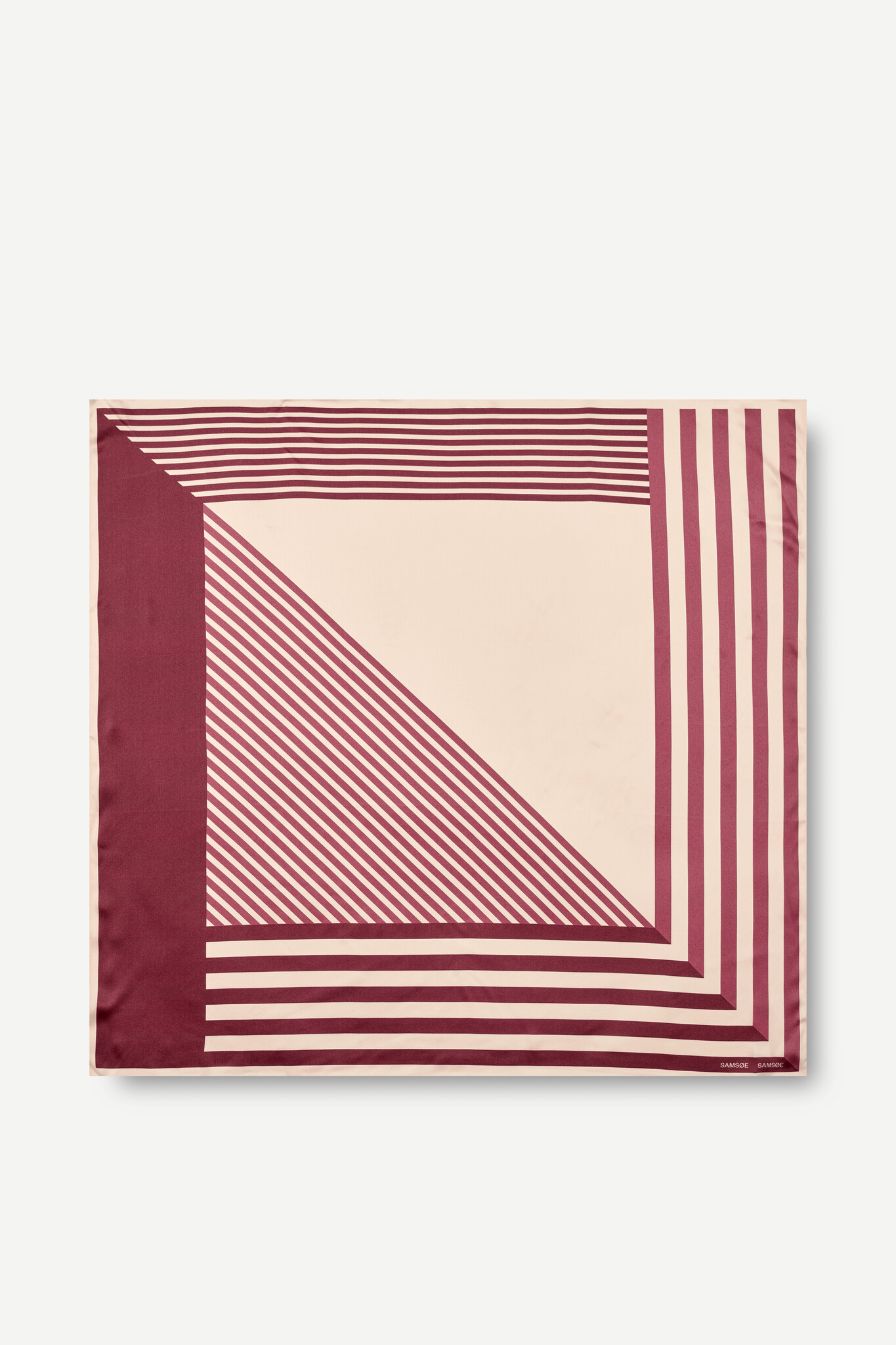 Samsoe Samsoe Saelli scarf Zinfandel