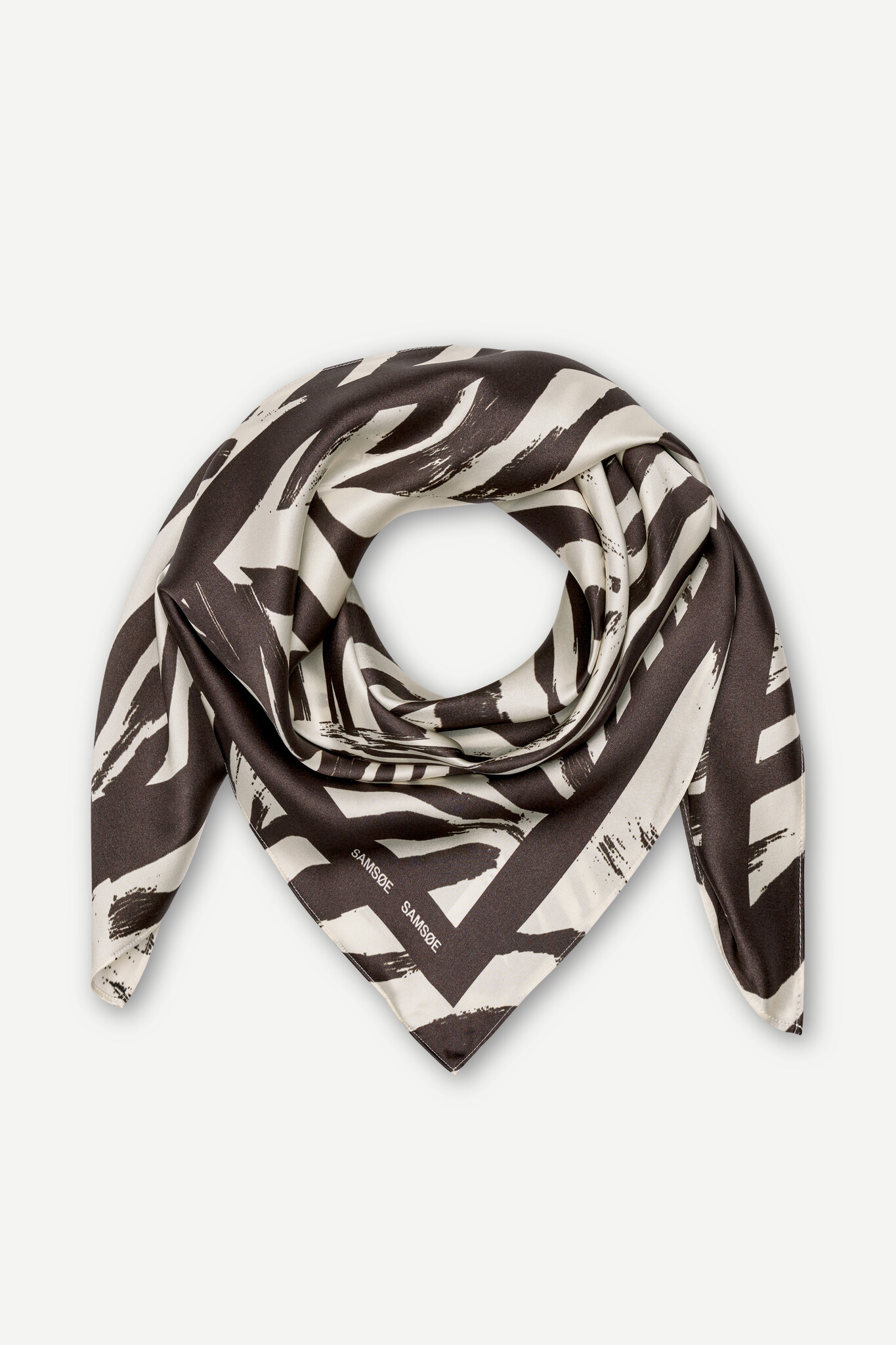 Samsoe Samsoe Saelli scarf Faded zebra