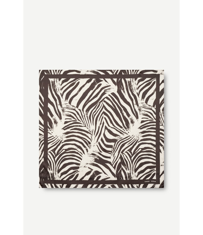 Samsoe Samsoe Saelli scarf Faded zebra