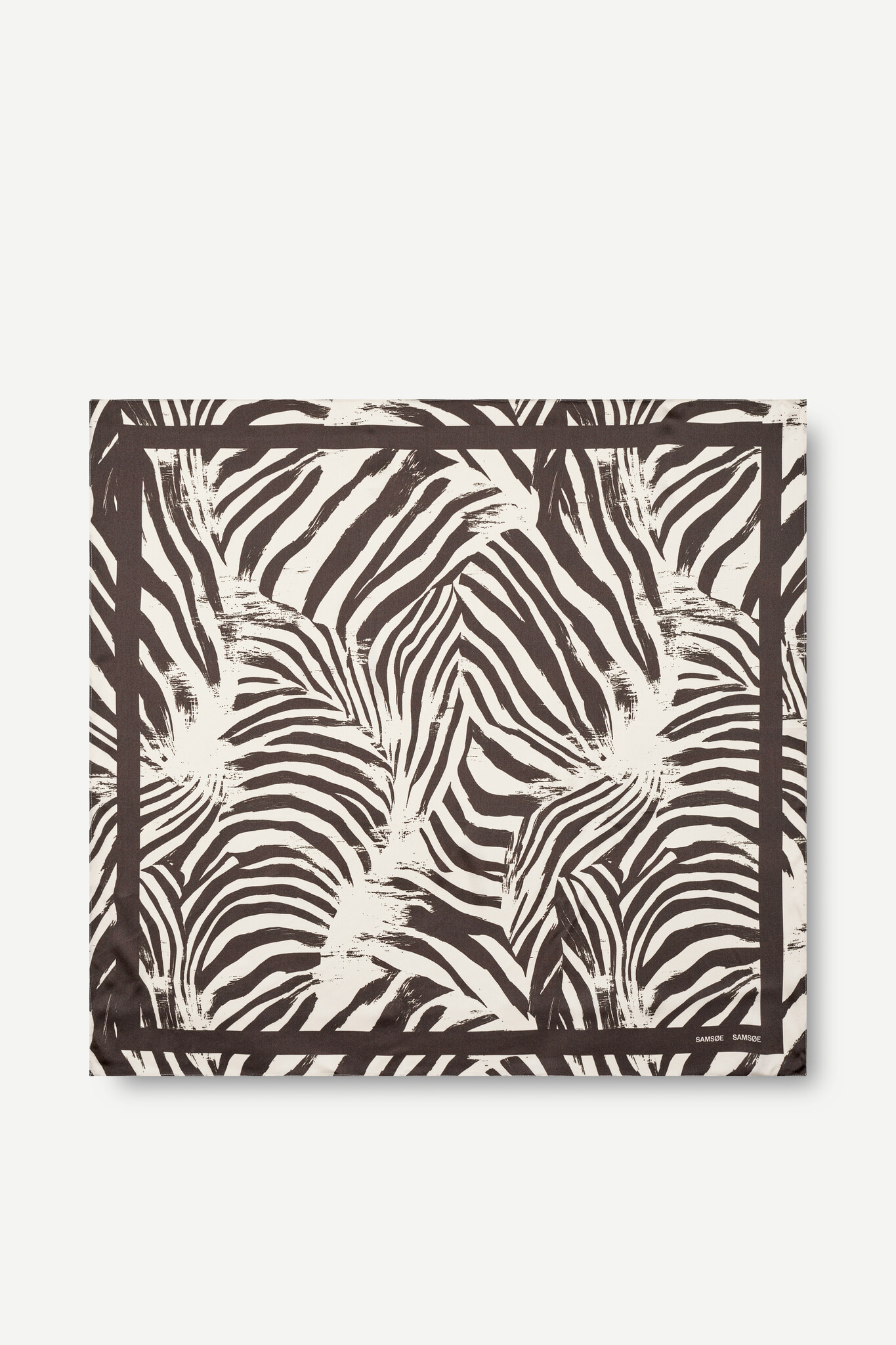 Samsoe Samsoe Saelli scarf Faded zebra
