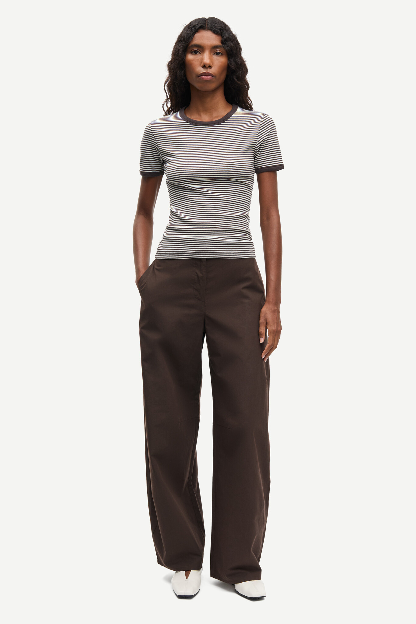 Samsoe Samsoe Saroko trousers Mulch