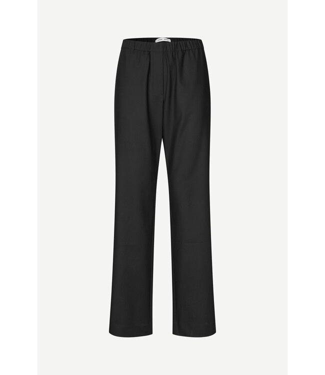 Samsoe Samsoe Sahoys straight trousers Black