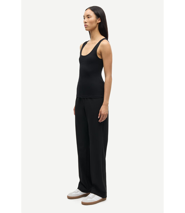 Samsoe Samsoe Sahoys straight trousers Black