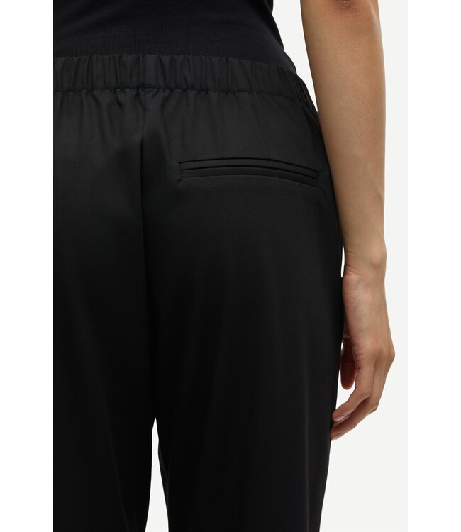 Samsoe Samsoe Sahoys straight trousers Black