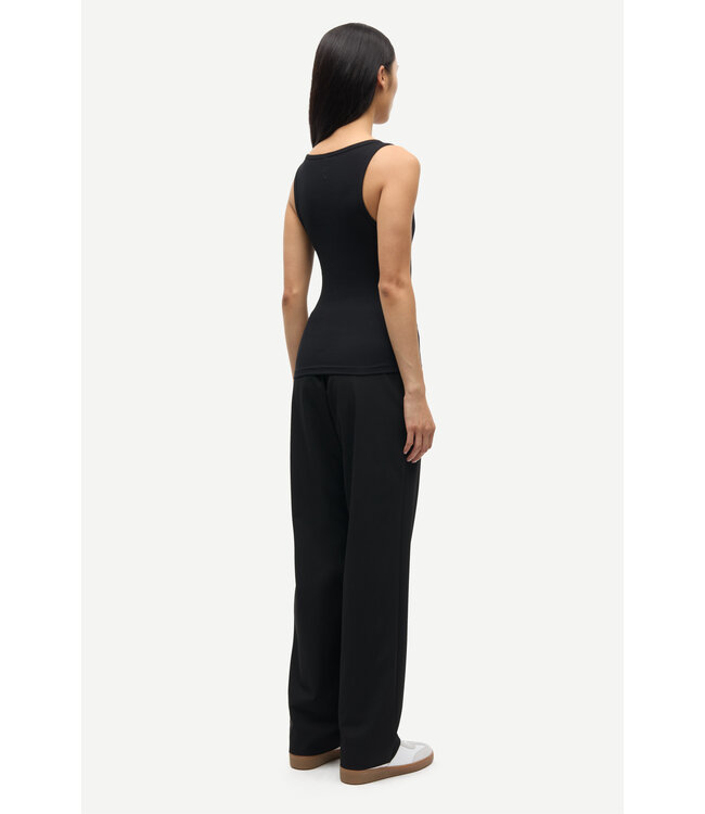 Samsoe Samsoe Sahoys straight trousers Black