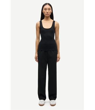Samsoe Samsoe Sahoys straight trousers Black