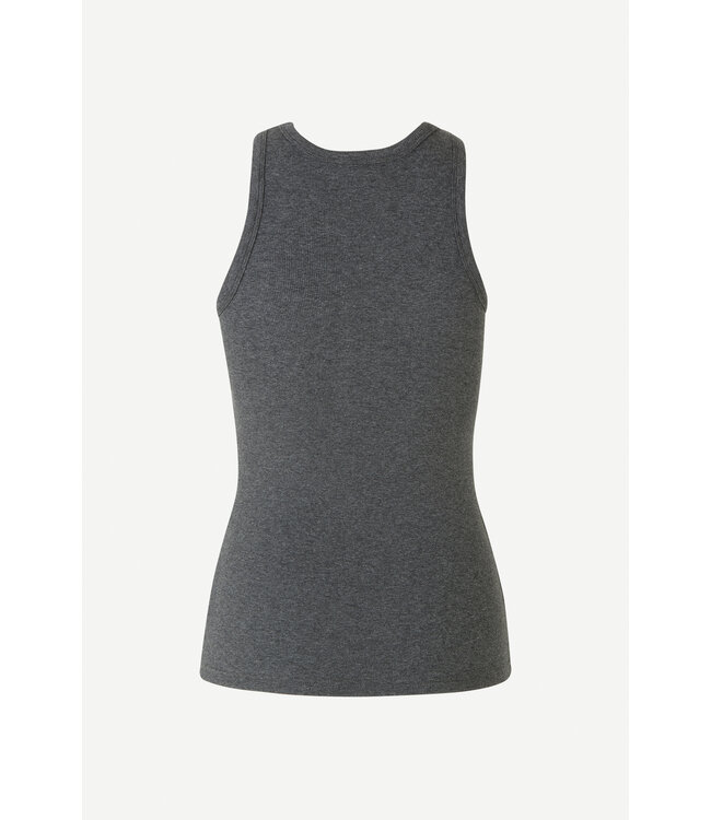 Samsoe Samsoe Alexo tank top Dark grey mel