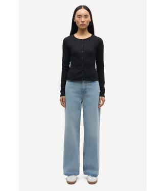 Samsoe Samsoe Saalexo LS cardigan Black