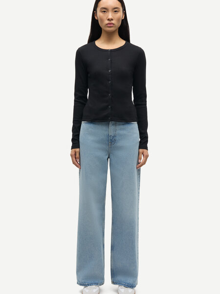 Samsoe Samsoe Saalexo LS cardigan Black