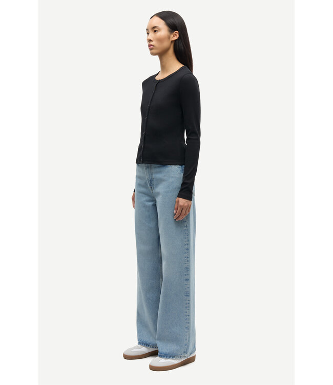 Samsoe Samsoe Saalexo LS cardigan Black