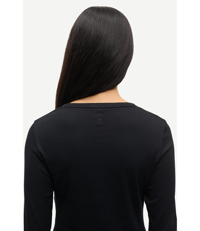 Samsoe Samsoe Saalexo LS cardigan Black