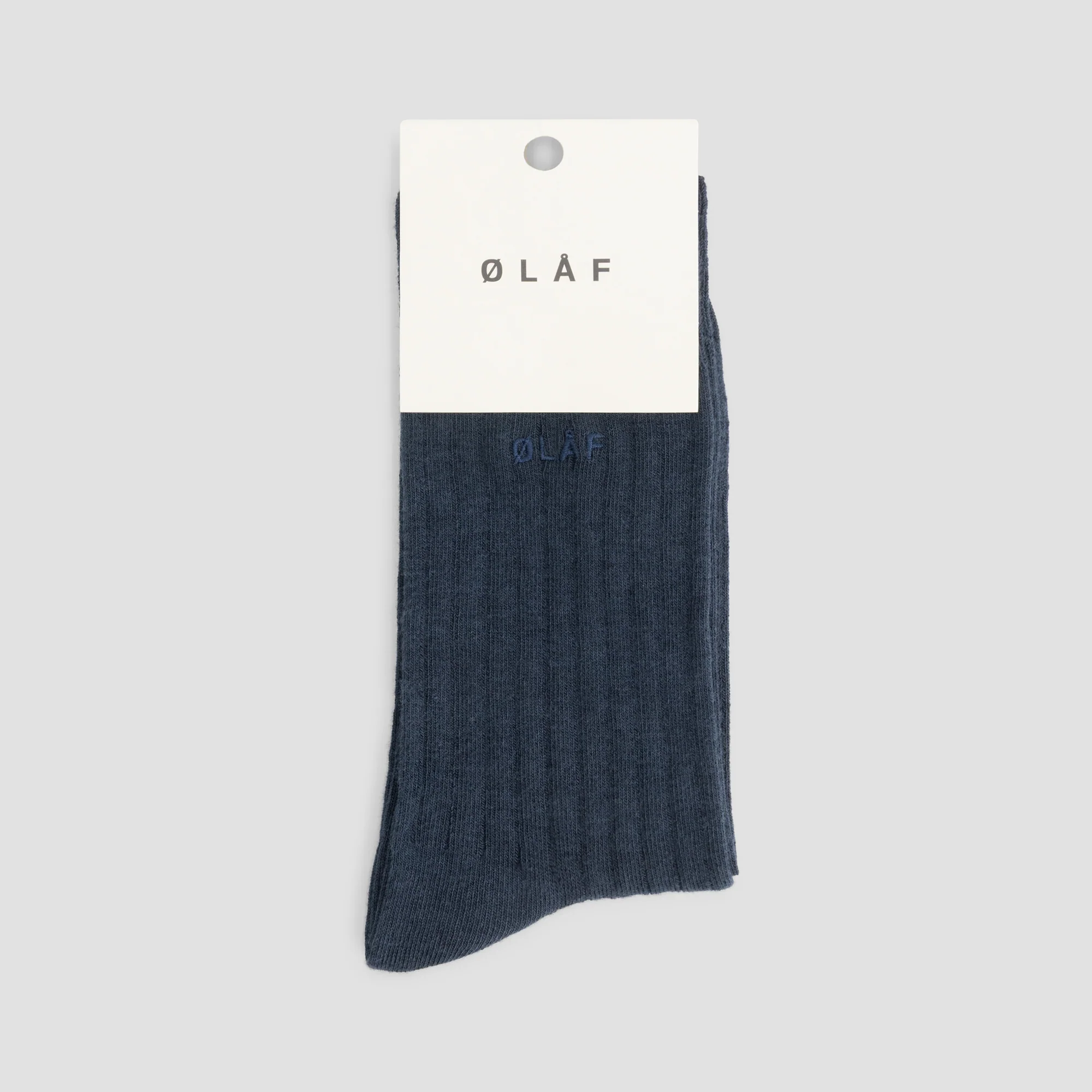OLAF Cotton bamboo blend socks Navy