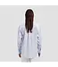 OLAF Stripe oversized shirts Off white / purple heater