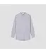OLAF Stripe oversized shirts Off white / purple heater