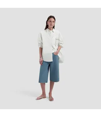 OLAF Stripe oversized shirts Off white / treehouse
