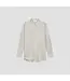 OLAF Stripe oversized shirts Off white / treehouse