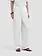 OLAF Barrel leg pants Optical white