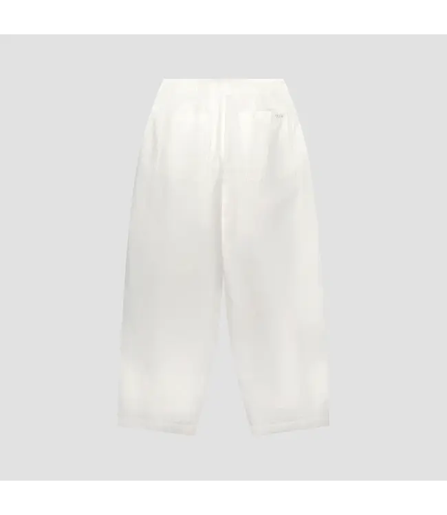 OLAF Barrel leg pants Optical white