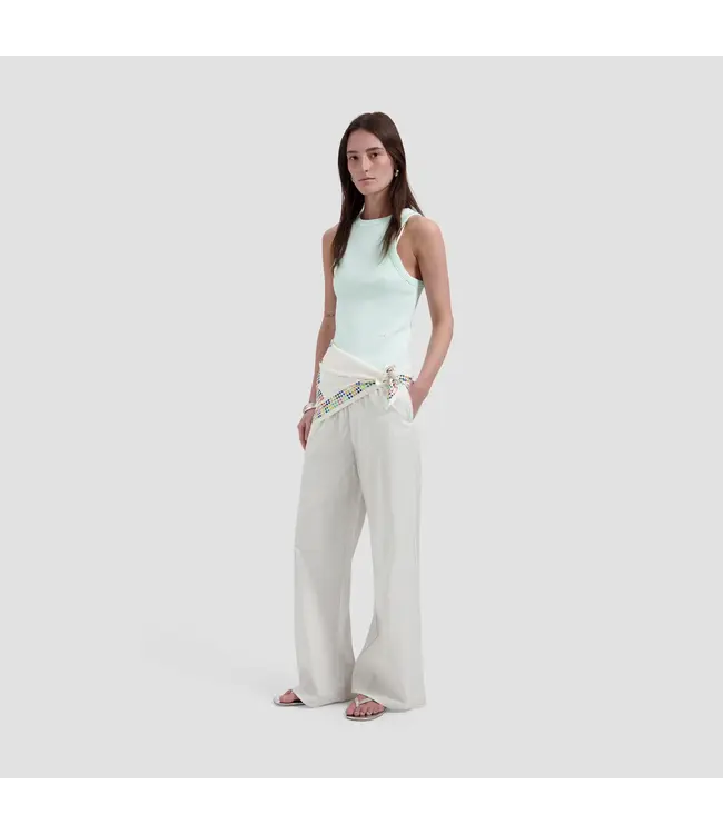 OLAF Stripe drapey pants Off white / Treehouse
