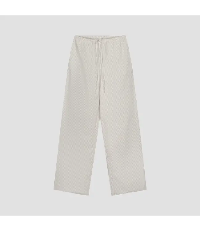 OLAF Stripe drapey pants Off white / Treehouse