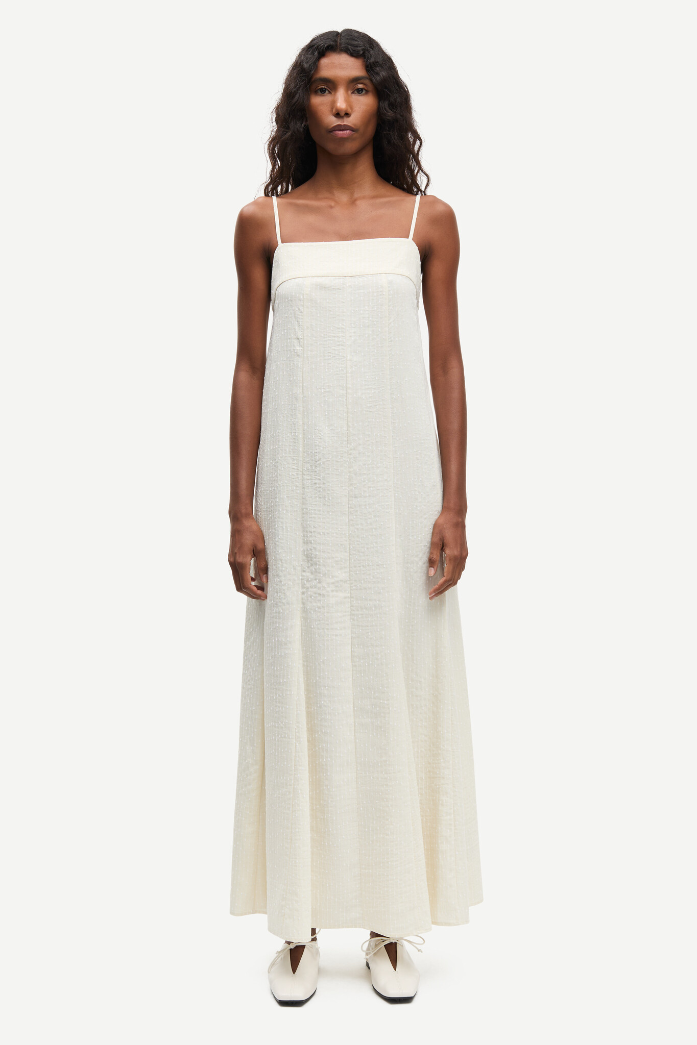 Samsoe Samsoe Sasiza dress Egret