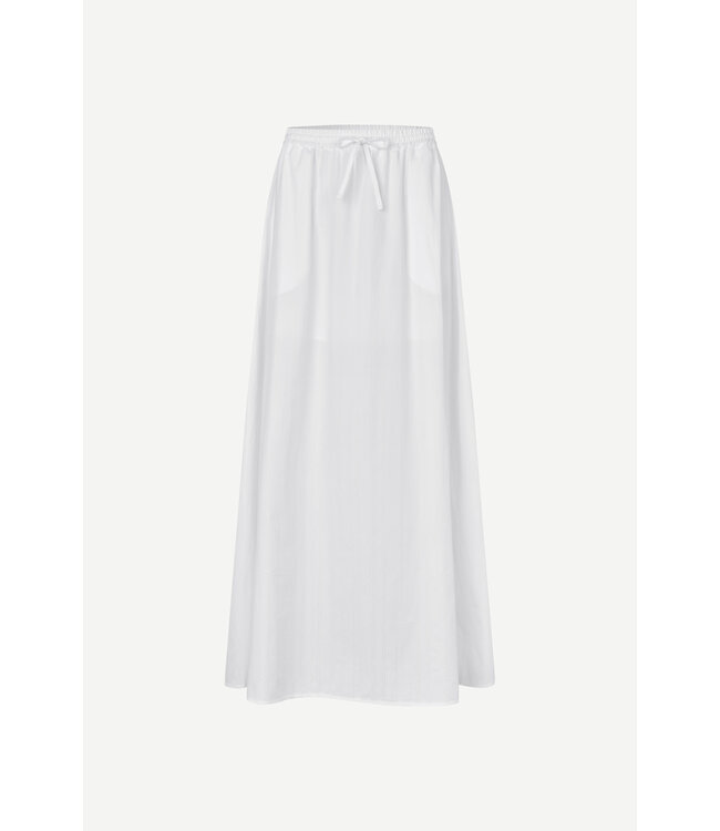 Samsoe Samsoe Satina maxi skirt White