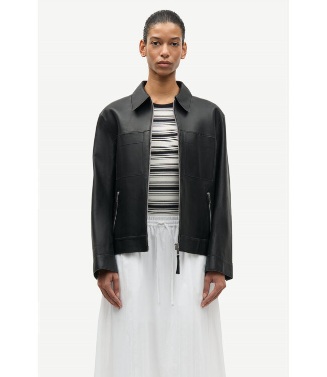 Samsoe Samsoe Satina maxi skirt White