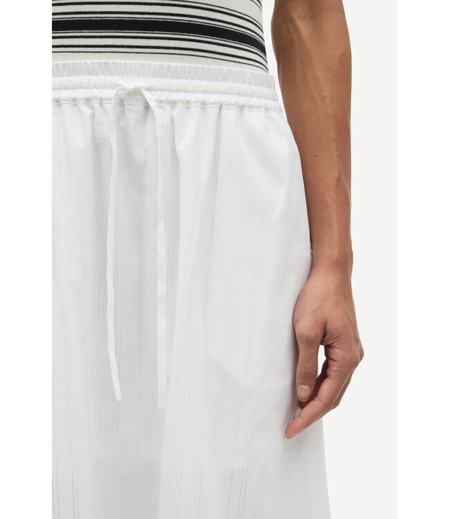 Samsoe Samsoe Satina maxi skirt White