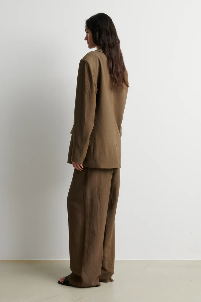 Second Female Lino classic trousers Canteen
