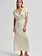Second Female Shera frill dress Alabaster gleam