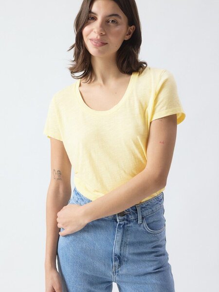 American Vintage JAC48V T-shirt Vanille vintage