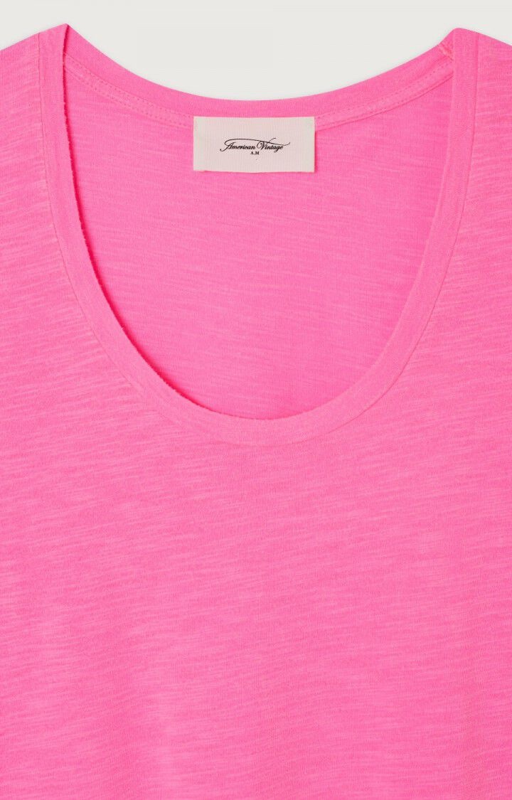 American Vintage JAC48V T-shirt Rose fluo