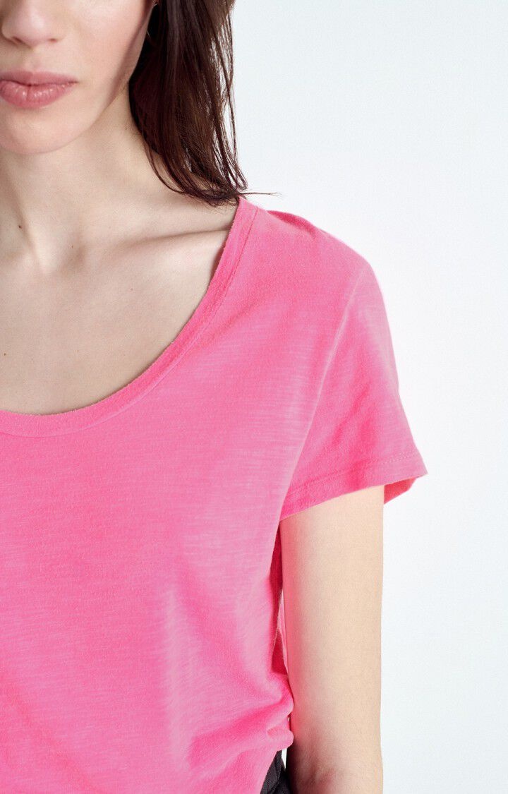 American Vintage JAC48V T-shirt Rose fluo