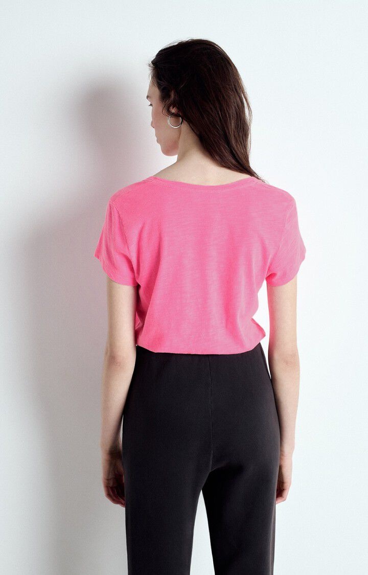 American Vintage JAC48V T-shirt Rose fluo