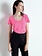 American Vintage JAC48V T-shirt Rose fluo