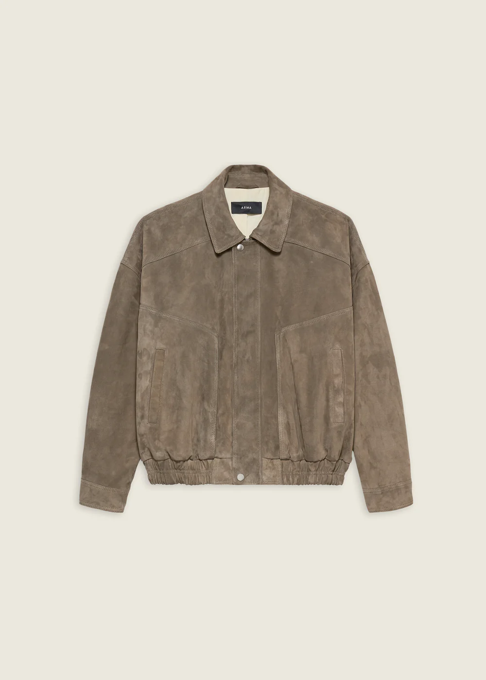 Arma Frederica jacket lamb suede Soil