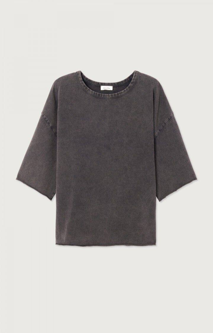 American Vintage AFO02D oversized boxy tee Tenebre vintage