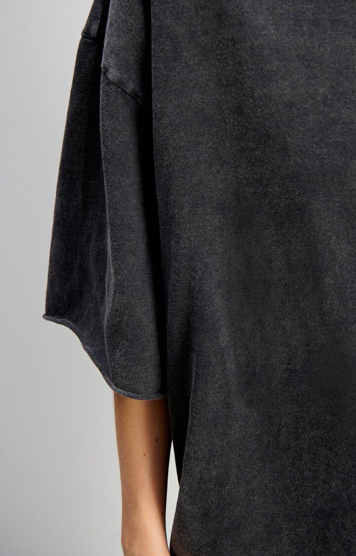 American Vintage AFO02D oversized boxy tee Tenebre vintage