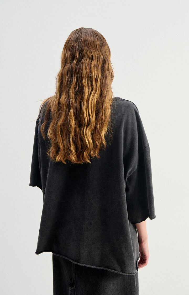 American Vintage AFO02D oversized boxy tee Tenebre vintage