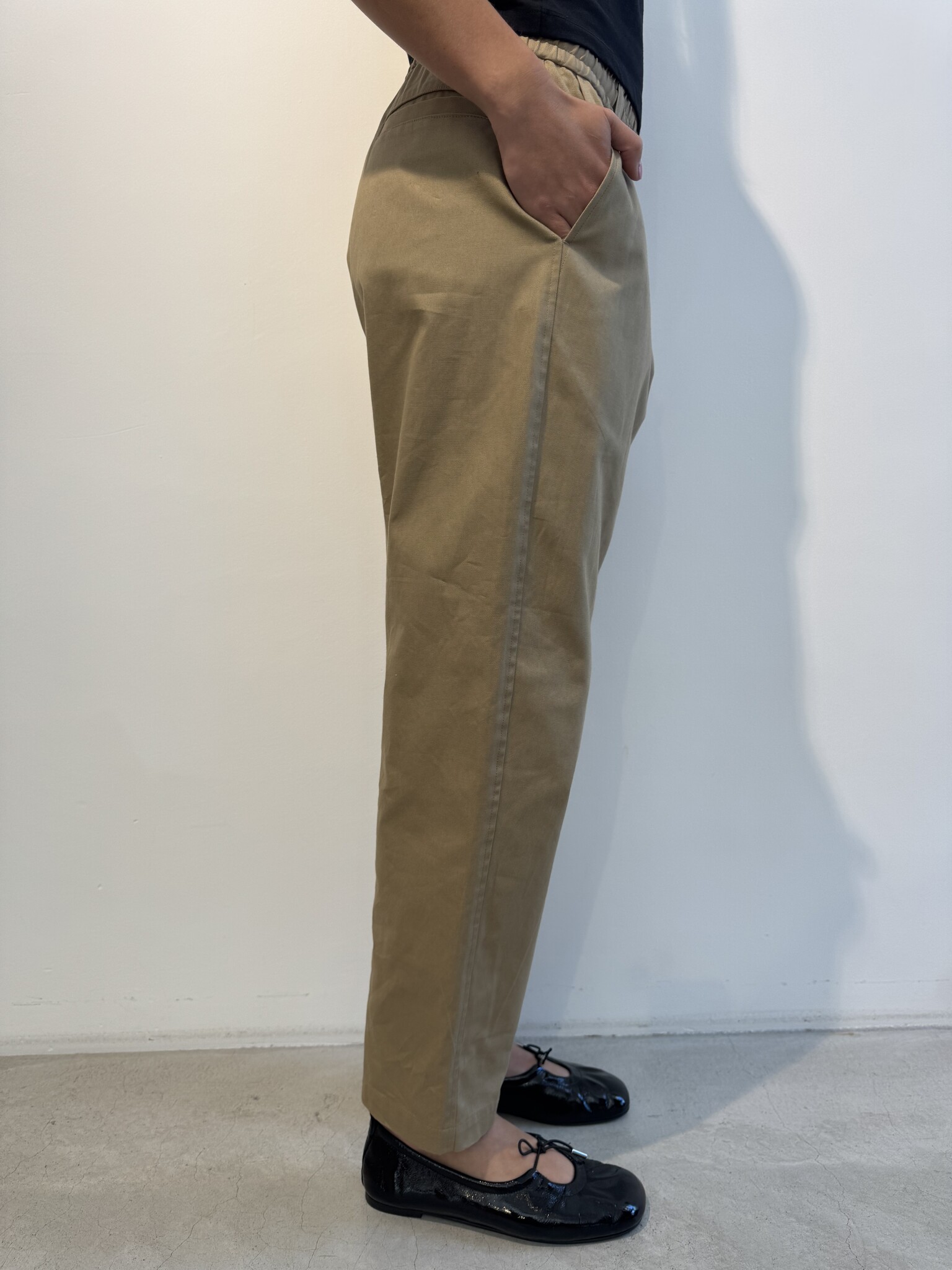 AOAP OX easy pants Taupe