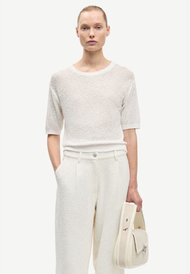 Samsoe Samsoe Sasimone T-shirt Egret