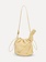 ROTATE Leather bon bon bag Italian straw